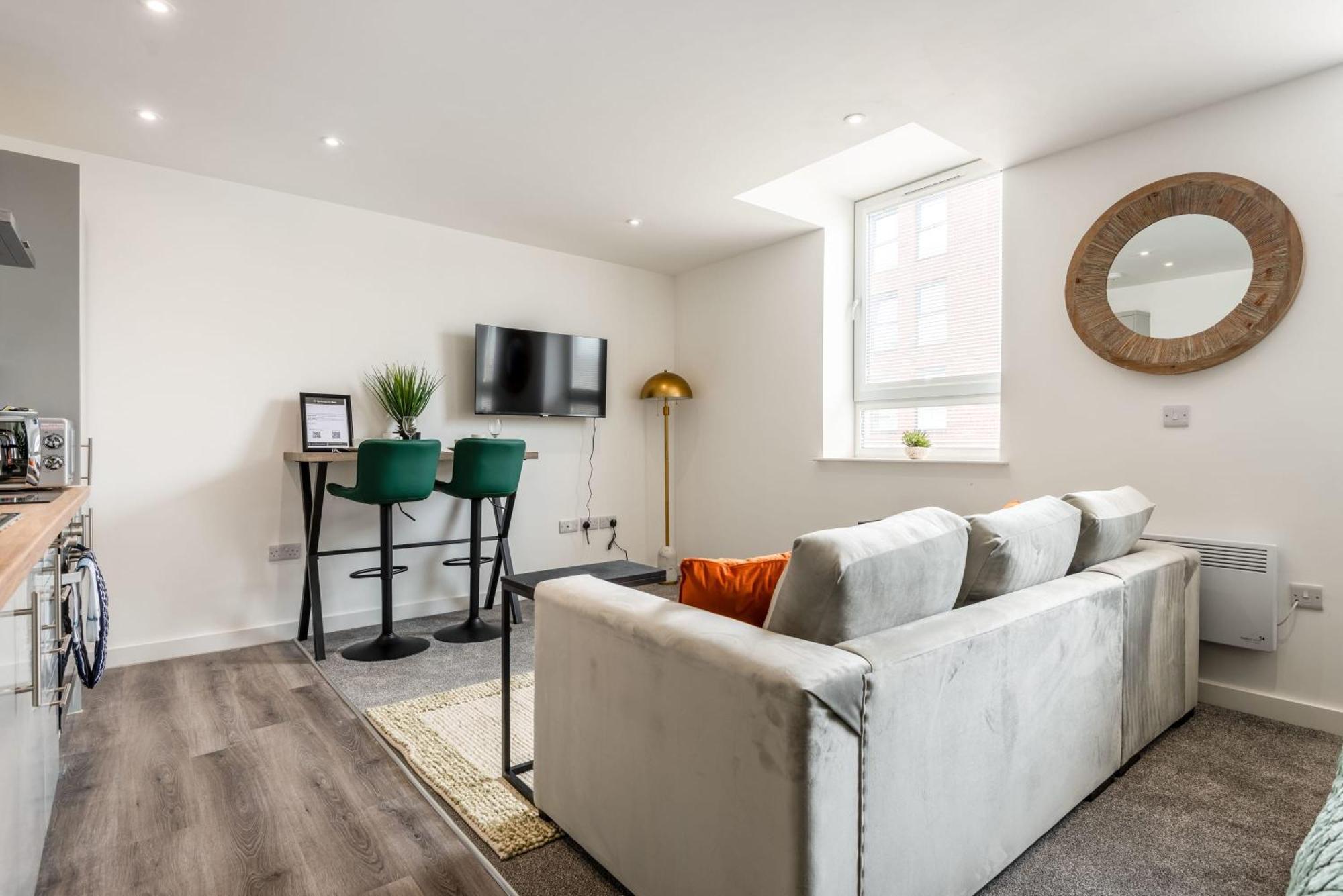 Contemporary 1 Bed Central Rotherham Studio Exterior photo